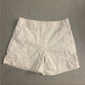 Theory High Rise Petite Shorts | White | 00P